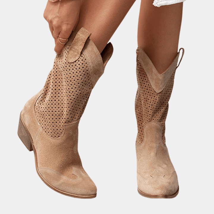 Kaye | Western-Inspired Comfort Boots