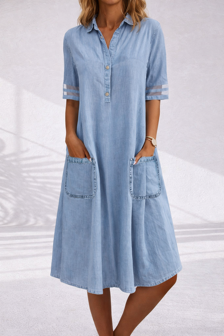 Susan | Casual Denim Dress