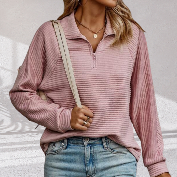 Eloise | Zip-Up Sweater