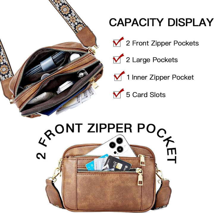 Karen | Refined Leather Shoulder Bag